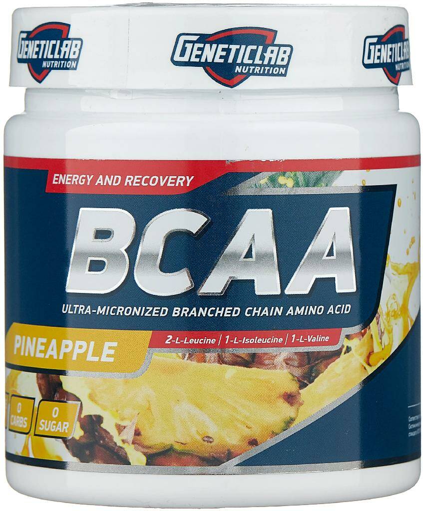 Geneticlab BCAA 4-1-1 БЦАА 250 гр.