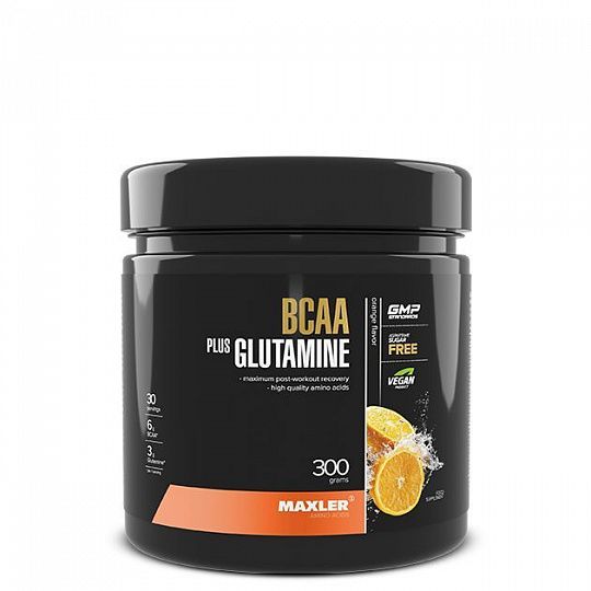 Maxler BCAA + Glutamine БЦАА + Глютамин 300 гр.