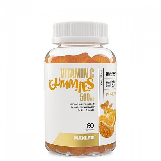 Maxler Vitamin C Gummies Витамин С 60 пас.